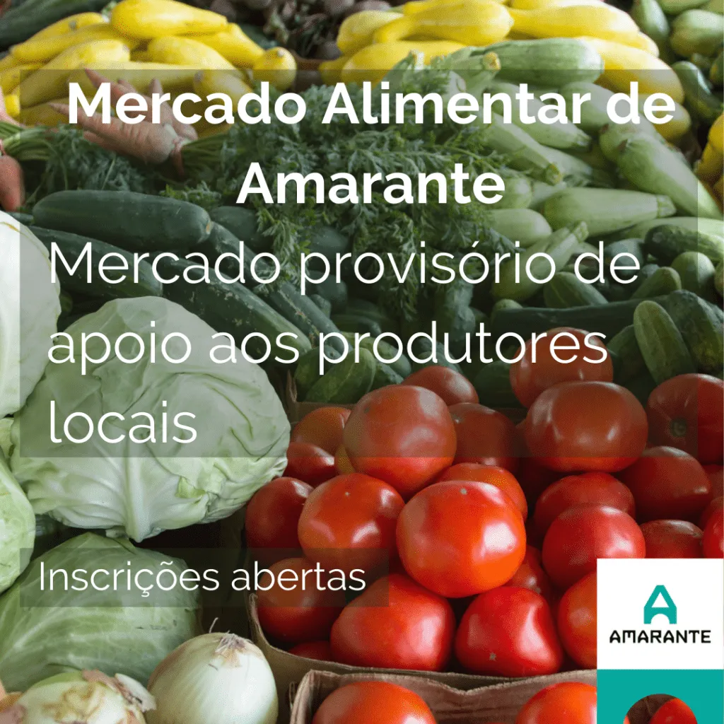 Município lança projeto “Mercado Alimentar de Amarante” para apoiar economia local