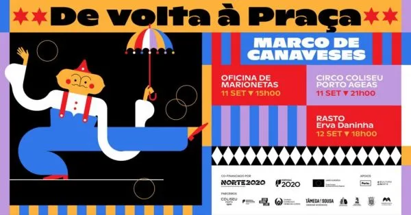 Marco de Canaveses acolhe programa saltimbanco “De Volta à Praça”