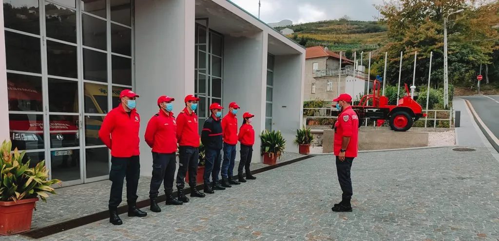 Bombeiros de Santa Marinha do Zêzere de Parabéns
