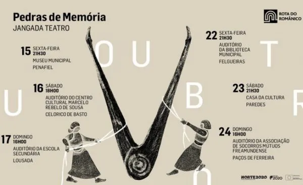 Peça de teatro “Pedras de Memória” criada para a Rota do Românico estreia sexta-feira