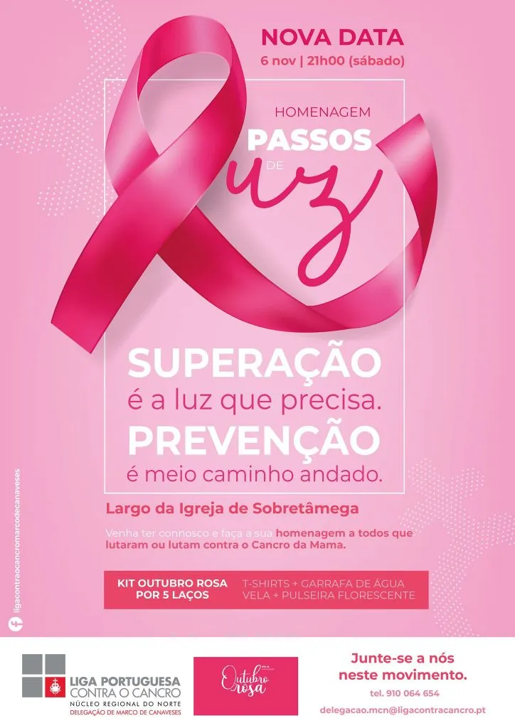 Liga Portuguesa Contra o Cancro- Delegação de Marco de Canaveses realiza evento este sábado