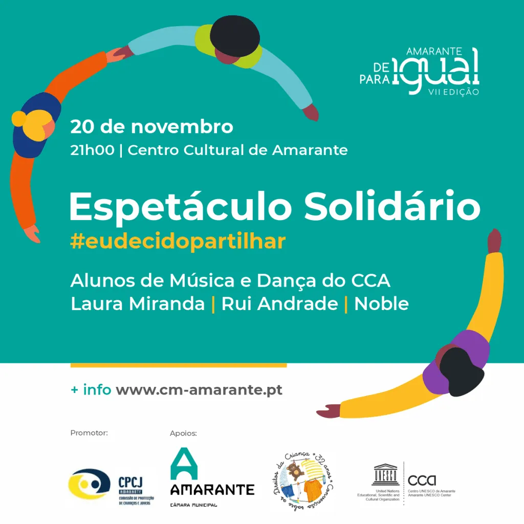 Centro Cultural de Amarante acolhe espetáculo solidário com atuações de NOBLE e Rui Andrade
