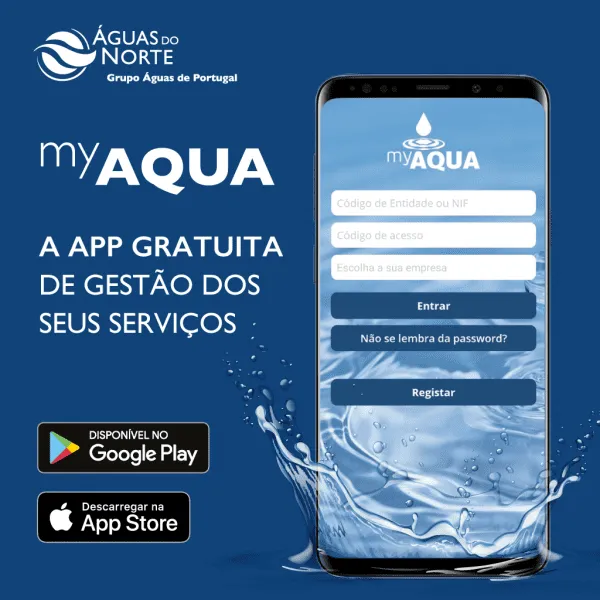 Águas do Norte disponibiliza Aplicação MyAqua