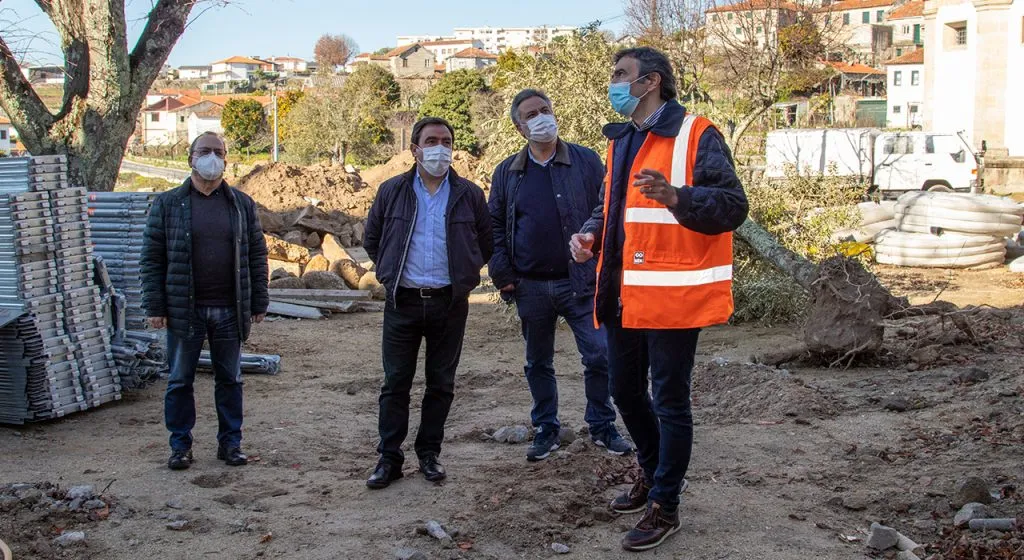Baião. Obras no Mosteiro de Santo André de Ancede “vistoriadas” pelo Edil