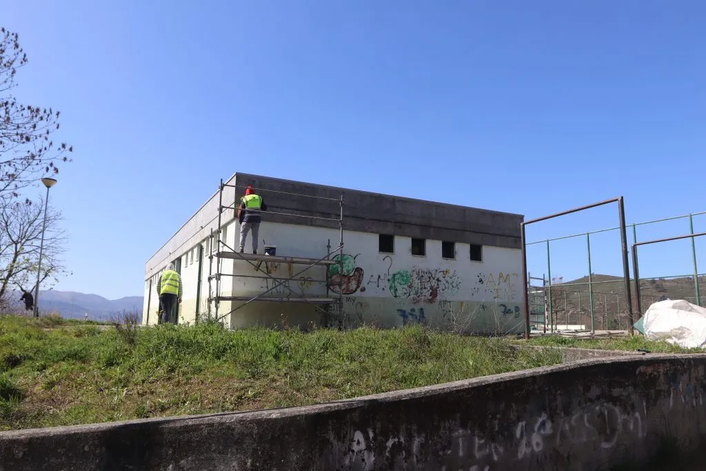 Obras na Escola EB 2,3 de Eiriz – Ancede