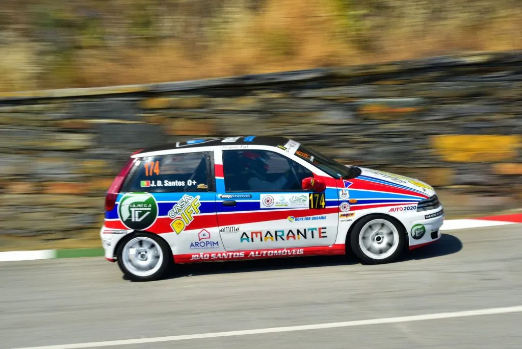 Piloto amarantino no pódio da Rampa de Santa Marta