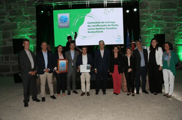 Baião recebeu o galardão “Prata” como “Destino Turístico Sustentável”