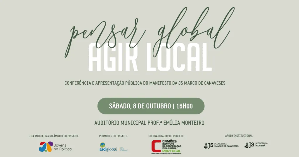JS/Marco promove a iniciativa “Pensar Global, Agir Local”