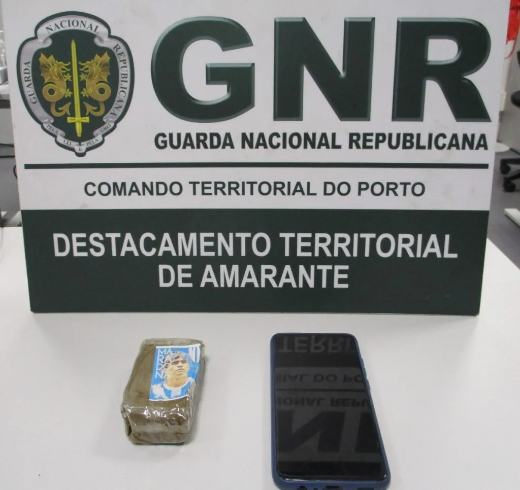 Amarante – Detido por tráfico de droga