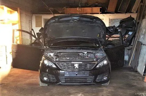 Apanhado a desmantelar carro roubado