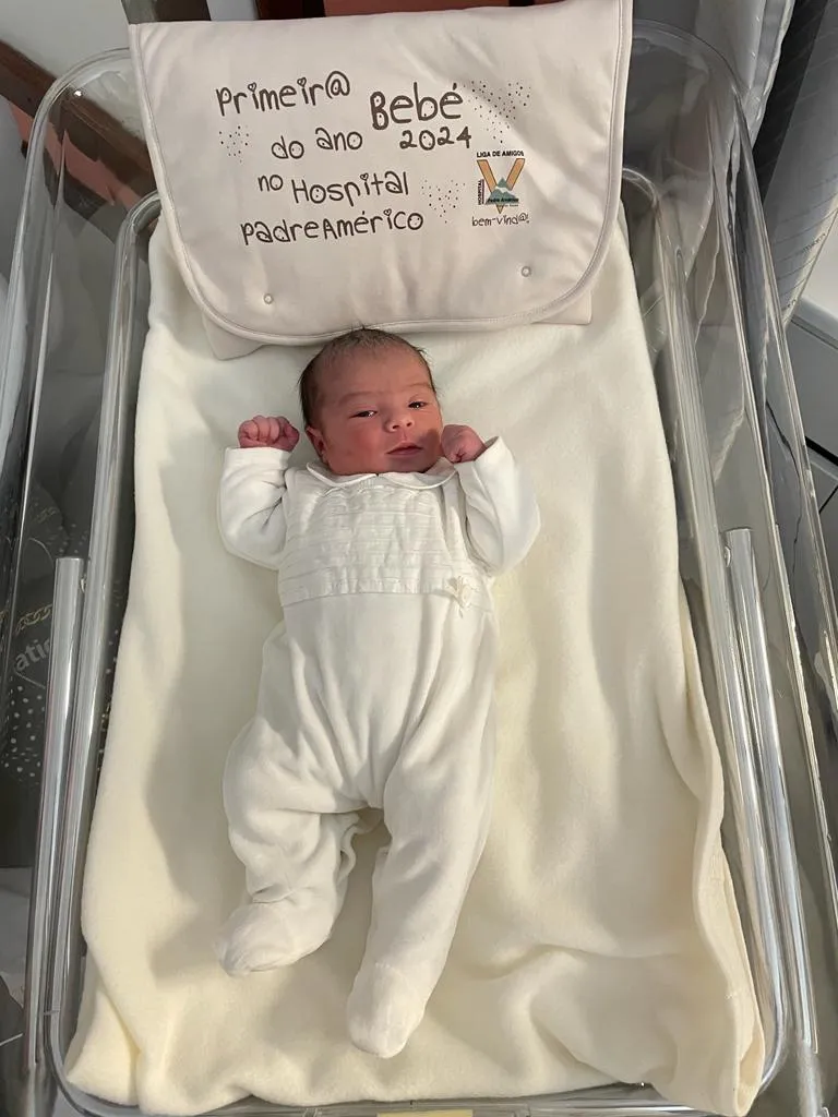 Constança, a bebé do ano no CHTS