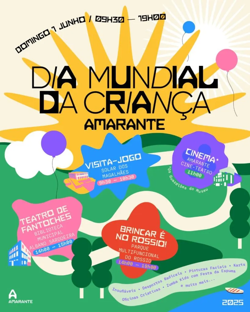 Amarante celebra Dia Mundial da Criança com festa para toda a família