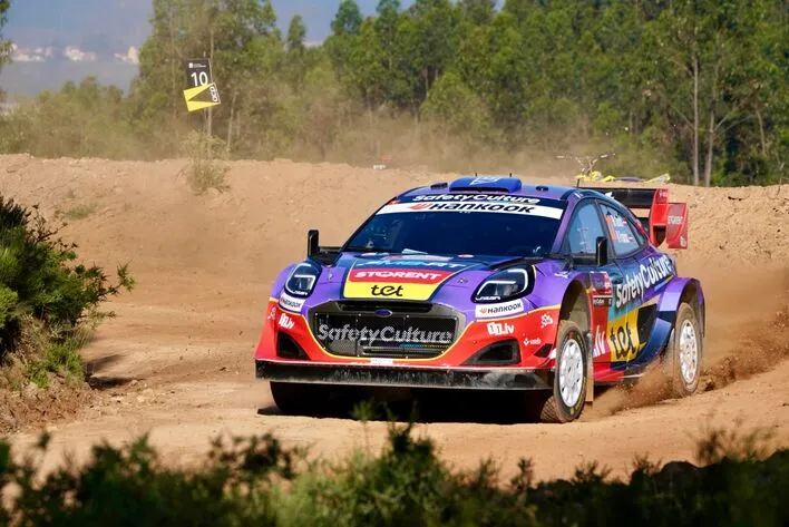 Rally de Portugal. Mārtiņs Sesks surpreende no shakedown de Baltar no Rally de Portugal
