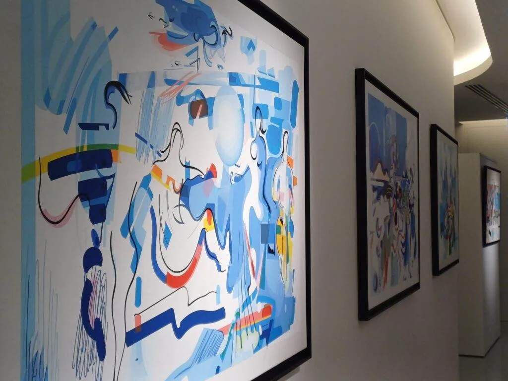 Exposição de Nadir Afonso está patente no Museu Carmen Miranda, no Marco de Canaveses