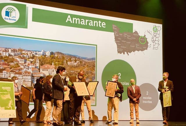 Amarante distinguida com galardão Eco-Escolas 2021