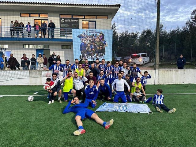 FC Vila Boa do Bispo junta-se ao Lomba no playoff de subida à Honra AFP
