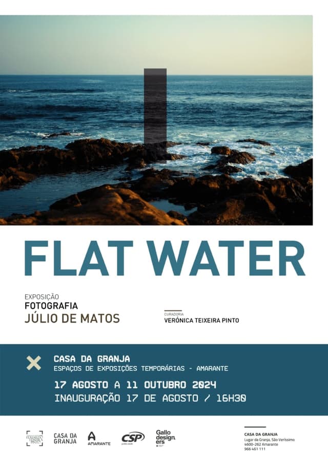 Flat Water de Júlio de Matos na Casa da Granja