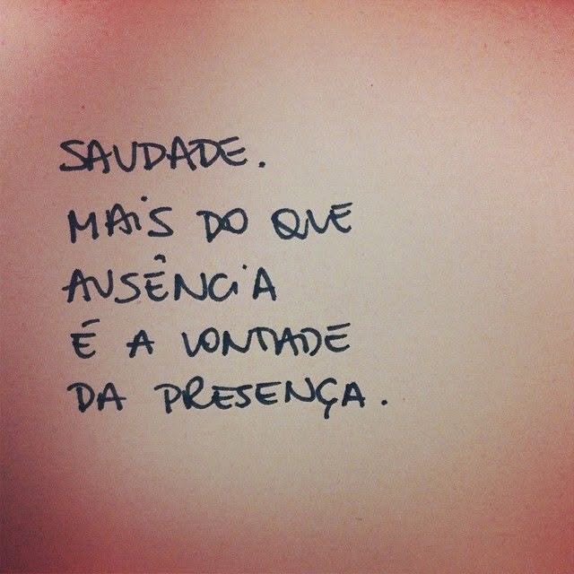 Saudade, a palavra do Ano