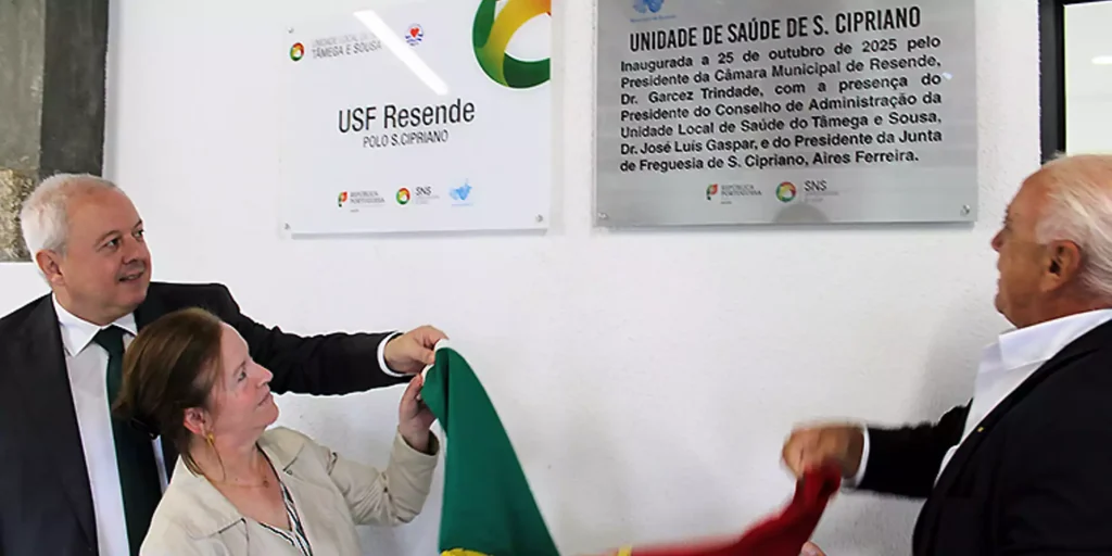 Inaugurada Nova Unidade de Saúde de São Cipriano, em Resende